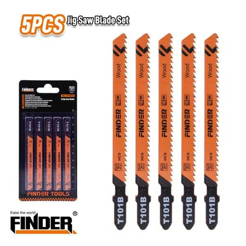 Λάμες κοπής ξύλου για σέγα - 5pcs - Finder - 191698
