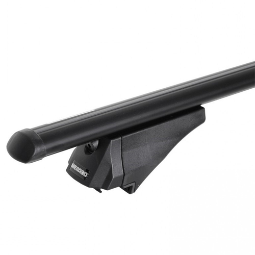 MENABO ΜΠΑΡΕΣ ΟΡΟΦΗΣ ΑΛΟΥΜΙΝΙΟΥ TIGER XL Black 131.5 cm ΣΕ ΜΑΥΡΟ ΧΡΩΜΑ ΓΙΑ Honda Civic IX Tourer 5 doors 2013>2015 ΜΕ FLUSH ή RAISED RAILS - 2 ΤΕΜ. (8600/MB)
