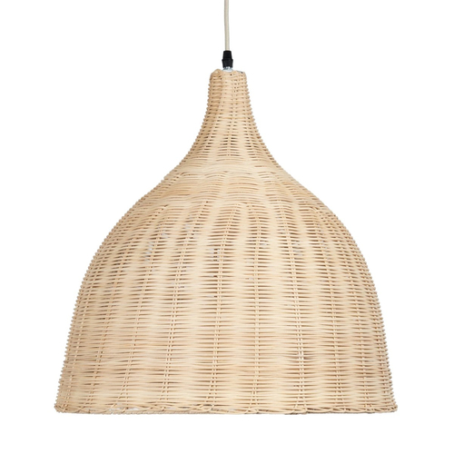 kelvo® BAHAMAS KLV-102-0002 Κρεμαστό Φωτιστικό Οροφής για Λάμπα με Ντουί E27 AC 220-240V IP20 - Μπεζ - Μ45 x Π45 x Υ47cm