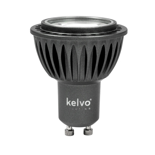 kelvo® KYRON 3° KLV-103-0002 Σποτ GU10 MR16 LED 3W 330lm CRI (Ra) ≥ 90 3° AC 220-240V IP20 Θερμό Λευκό 2700K Dimmable - CREE XPE Chip - Γκρι Ανθρακί Ματ - Μ5 x Π5 x Υ6cm - 3 Χρόνια Εγγύηση