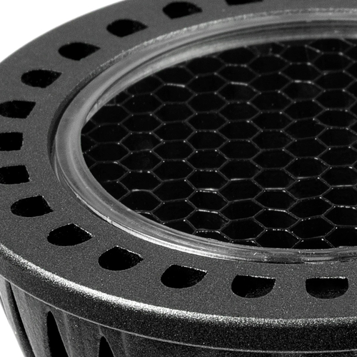 kelvo® KYRON DARK 60° KLV-103-0011 Σποτ GU10 MR16 με Honeycomb Anti-Glare Reflector LED 7W 840lm CRI (Ra) ≥ 90 60° AC 220-240V IP20 Φυσικό Λευκό 4500K Dimmable - Bridgelux COB Chip - Γκρι Ανθρακί & Μαύρο Ματ - Μ5 x Π5 x Υ5.7cm - 3 Χρόνια Εγγύηση