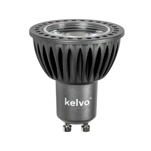 kelvo® KYRON DTW 15° KLV-103-0012 Σποτ GU10 MR16 LED 7W 770lm CRI (Ra) ≥ 90 15° AC 220-240V IP20 Θερμό Λευκό Dimmable με λειτουργία Dim-to-Warm 3000K→1800K - Bridgelux COB Chip - Γκρι Ανθρακί Ματ - Μ5 x Π5 x Υ5.7cm - 3 Χρόνια Εγγύηση
