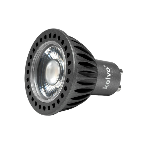 kelvo® KYRON DTW 36° KLV-103-0013 Σποτ GU10 MR16 LED 7W 770lm CRI (Ra) ≥ 90 36° AC 220-240V IP20 Θερμό Λευκό Dimmable με λειτουργία Dim-to-Warm 3000K→1800K - Bridgelux COB Chip - Γκρι Ανθρακί Ματ - Μ5 x Π5 x Υ5.7cm - 3 Χρόνια Εγγύηση