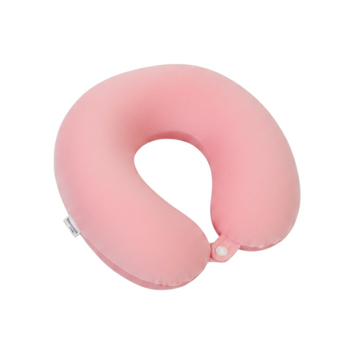 Μαξιλάρι αυχένα ταξιδίου - Memory Foam - 571223 - Pink