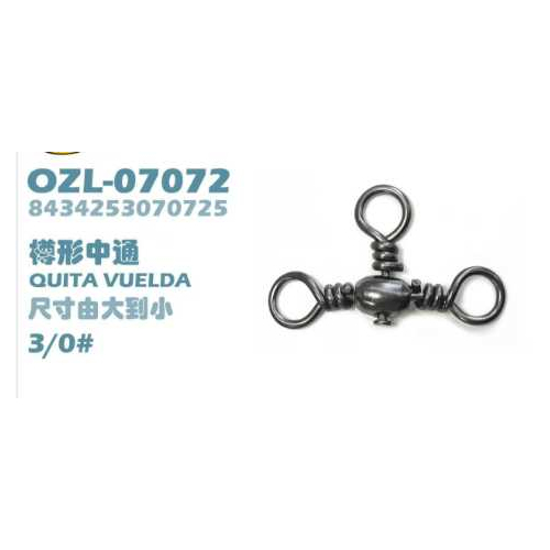 Στριφτάρι σταυρός - No.3/0 - 2pcs - 832596