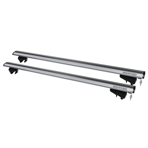 MENABO ΜΠΑΡΕΣ ΟΡΟΦΗΣ ΑΛΟΥΜΙΝΙΟΥ LINCE SILVER 120 cm ΣΕ ΑΣΗΜΙ ΧΡΩΜΑ ΓΙΑ Ford Focus IV Active 5 doors 2019> ΜΕ FLUSH RAILS - 2 ΤΕΜ. (8890/MB)