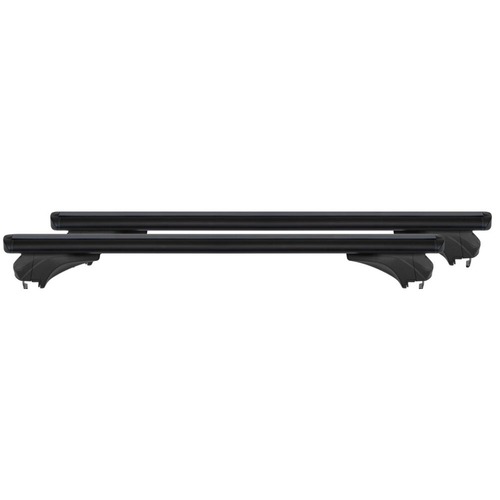 MENABO ΜΠΑΡΕΣ ΑΛΟΥΜΙΝΙΟΥ SONIC BLACK 120 cm ΣΕ ΜΑΥΡΟ ΧΡΩΜΑ ΓΙΑ Mini Countryman (F60) 5 doors 2017> ΜΕ FLUSH ή RAISED RAILS - 2 ΤΕΜ. (14680/MB)