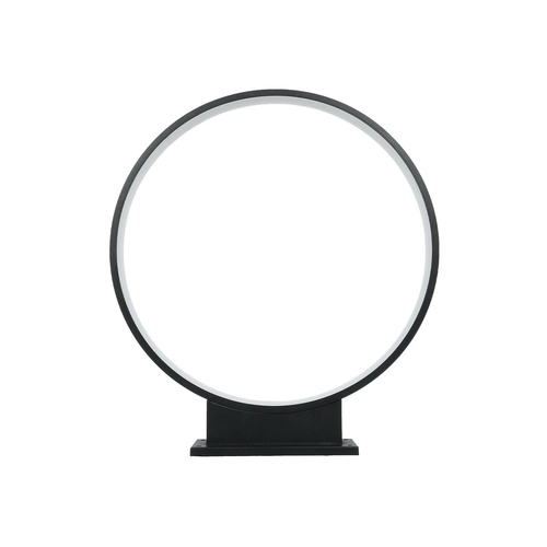 GLOBOSTAR® LUNEA GLB-103-0009 Φωτιστικό Κολωνάκι Κήπου LED 15W 1350lm 120° AC 220-240V Αδιάβροχο IP65 Θερμό Λευκό 2700K - Sanan SMD Chip - Μαύρο Ματ - Μ45 x Π7 x Υ50cm - 3 Χρόνια Εγγύηση