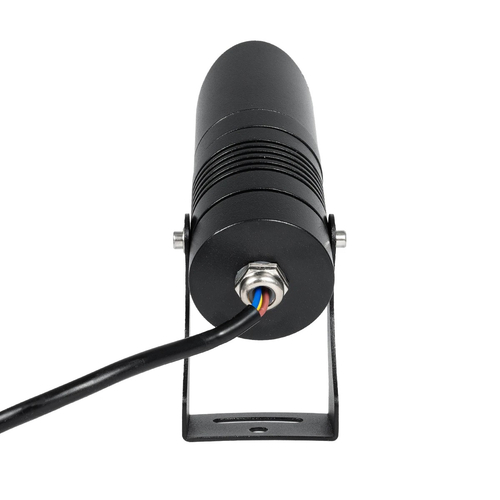 GLOBOSTAR® GARDO GLB-103-0025 Φωτιστικό Σποτ για Φυτά - Δέντρα με Βάση Κήπου / Καρφωτό LED 10W 900lm 24° DC 24V Αδιάβροχο IP65 Θερμό Λευκό 2700K - Sanan SMD Chip - Μαύρο Ματ - Μ5 x Π5 x Υ18cm - 3 Χρόνια Εγγύηση