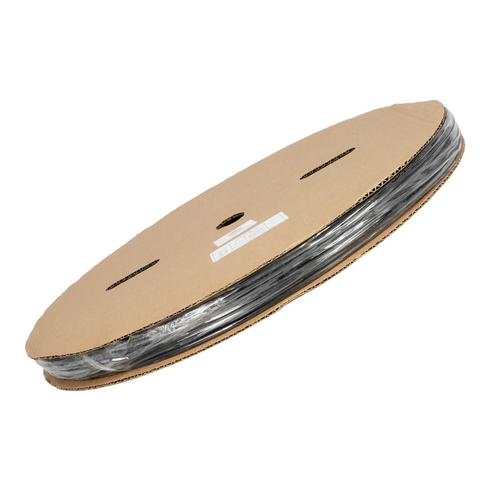 GLOBOSTAR® SHRINKTUBE 79815 Θερμοσυστελλόμενο Μακαρόνι Στεγανοποίησης για Neon Flex LED Αδιάβροχο IP65 - Μαύρο Ματ - Μ100 x Π0.3 x Υ0.3cm/Π1 x Υ1cm