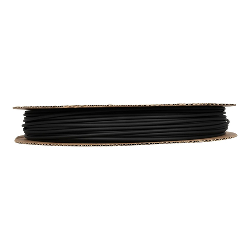 GLOBOSTAR® SHRINKTUBE 79816 Θερμοσυστελλόμενο Μακαρόνι Στεγανοποίησης για Neon Flex LED Αδιάβροχο IP65 - Μαύρο Ματ - Μ100 x Π0.4 x Υ0.4cm/Π1 x Υ1cm