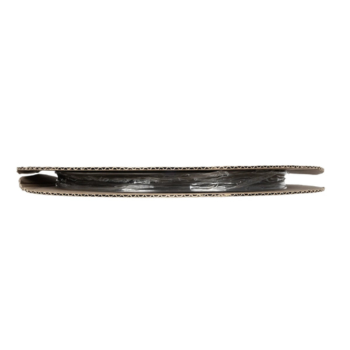 GLOBOSTAR® SHRINKTUBE 79819 Θερμοσυστελλόμενο Μακαρόνι Στεγανοποίησης για Neon Flex LED Αδιάβροχο IP65 - Μαύρο Ματ - Μ100 x Π1.2 x Υ1.2cm/Π1 x Υ1cm