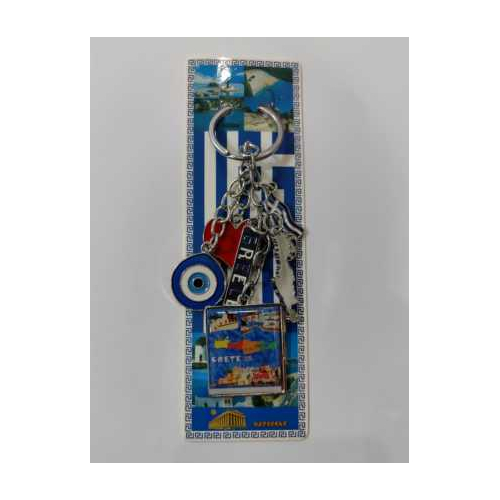 Τουριστικό μπρελόκ Souvenir - Σετ 12pcs - Crete - 127260