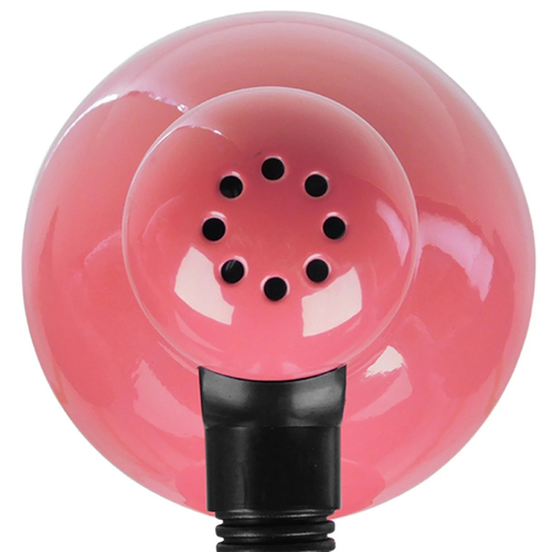 GLOBOSTAR® STUDENT GLB-102-0011 Μοντέρνο Επιτραπέζιο Φωτιστικό Πορτατίφ με Ντουί 1 x E27 AC 220-240V IP20 - Ροζ & Μαύρο - Μ14 x Π14 x Υ32cm