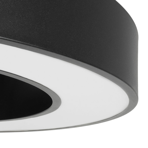kelvo® RA KLV-101-0369 Κρεμαστό Φωτιστικό Οροφής LED 100W 10000lm 120° AC 220-240V IP20 Ρυθμιζόμενο Λευκό CCT με Χειριστήριο από 2700K έως 6000K Dimmable - Lumileds SMD Chip - Μαύρο Ματ - Μ120 x Π120 x Υ8cm - 3 Χρόνια Εγγύηση