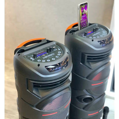 Φορητό ηχείο subwoofer με μικρόφωνο Karaoke - QS-8208 - KMS - 260714