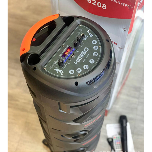 Φορητό ηχείο subwoofer με μικρόφωνο Karaoke - QS-8208 - KMS - 260714