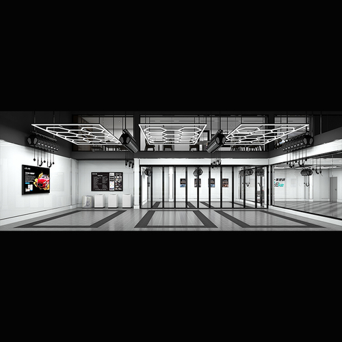 ModuShine - Διακοσμητικό LED Φωτιστικό Πάνελ Οροφής Πολυγωνικού Σχεδιασμού με Εσωτερικά Μοτίβα - 576W 110-240V - Μ478.0 x Π302.5 x Υ2cm - Ψυχρό Λευκό 6500K