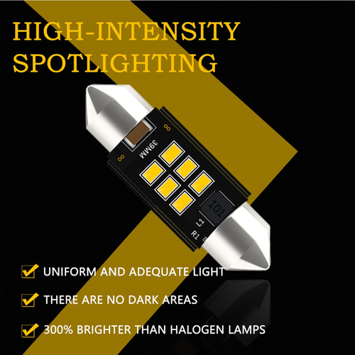 VenCore 3216-10138 - C5W Festoon CanBus Gen4 31mm - Λάμπα LED Σωληνωτή για Βάση C5W 31mm Festoon CanBus Gen4 4 SMD 3020 1.35W 180 Lumen 8-48 Volt Πορτοκαλί