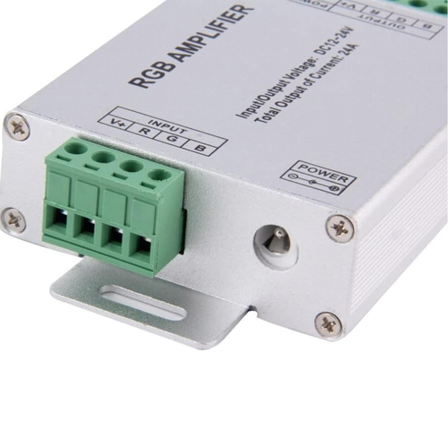 VenCore 6613-10002 - RGB Amplifier 12-24V 144-288 Watt - RGB Ενισχυτής Σήματος 12 Volt 144 Watt & 24 Volt 288 Watt Μέγιστο Φορτίο
