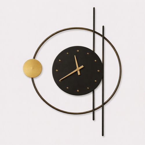 VenCore Horvian Black 6093-20080 - Μοντέρνο Επιτοίχιο Φωτιστικό Απλίκα LED 12W Μαύρο Αλουμίνιο με Ρυθμιζόμενο CCT Λευκό - Ημέρας - Θερμό - Χειρισμός CCT μέσω Διακόπτη On-Off
