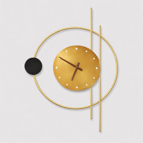 VenCore Horvian Gold 6093-20082 - Μοντέρνο Επιτοίχιο Φωτιστικό Απλίκα LED 12W Χρυσό Αλουμίνιο με Ρυθμιζόμενο CCT Λευκό - Ημέρας - Θερμό - Χειρισμός CCT μέσω Διακόπτη On-Off