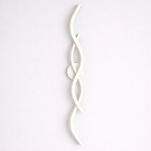 VenCore Serelis White 6093-20143 - Μοντέρνο Επιτοίχιο Φωτιστικό Απλίκα LED 100CM 14W Λευκό Αλουμίνιο με Ρυθμιζόμενο CCT Λευκό - Ημέρας - Θερμό - Χειρισμός CCT μέσω Διακόπτη On-Off