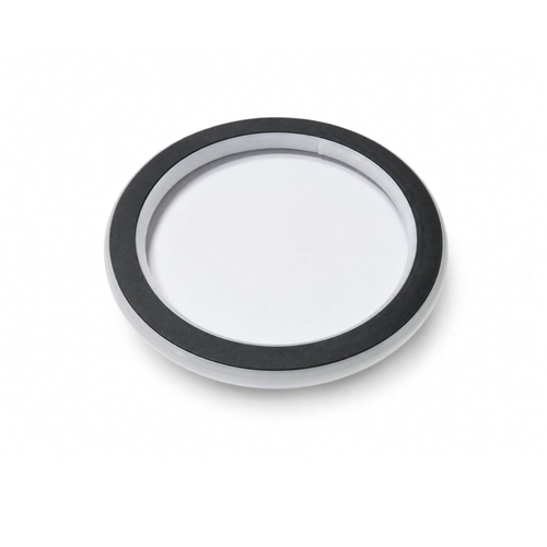 VenCore Noctis Black 6093-20013 - Μοντέρνο Επιτοίχιο Φωτιστικό Απλίκα LED 12W Μαύρο Αλουμίνιο με Ρυθμιζόμενο CCT Λευκό - Ημέρας - Θερμό - Χειρισμός CCT μέσω Διακόπτη On-Off - Φ21 x Υ5cm