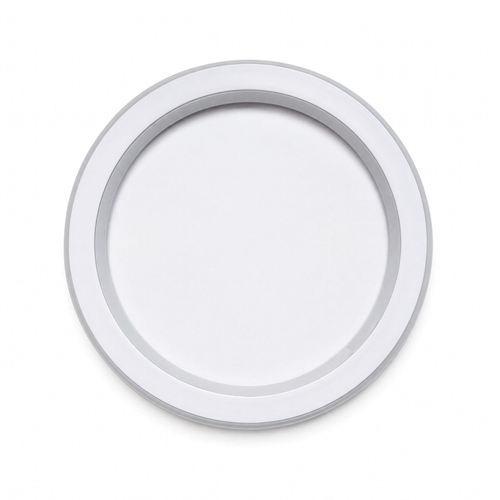 VenCore Noctis White 6093-20014 - Μοντέρνο Επιτοίχιο Φωτιστικό Απλίκα LED 12W Λευκό Αλουμίνιο με Ρυθμιζόμενο CCT Λευκό - Ημέρας - Θερμό - Χειρισμός CCT μέσω Διακόπτη On-Off - Φ21 x Υ5cm