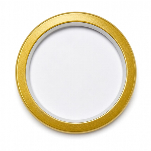 VenCore Noctis Gold 6093-20016 - Μοντέρνο Επιτοίχιο Φωτιστικό Απλίκα LED 12W Χρυσό Αλουμίνιο με Ρυθμιζόμενο CCT Λευκό - Ημέρας - Θερμό - Χειρισμός CCT μέσω Διακόπτη On-Off - Φ21 x Υ5cm