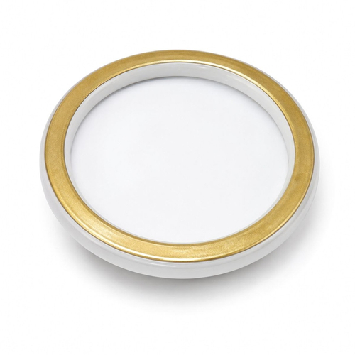 VenCore Noctis Gold 6093-20016 - Μοντέρνο Επιτοίχιο Φωτιστικό Απλίκα LED 12W Χρυσό Αλουμίνιο με Ρυθμιζόμενο CCT Λευκό - Ημέρας - Θερμό - Χειρισμός CCT μέσω Διακόπτη On-Off - Φ21 x Υ5cm