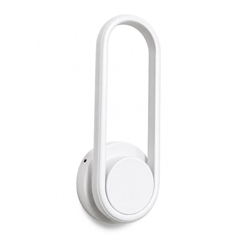 VenCore Solenne White 6093-20022 - Μοντέρνο Επιτοίχιο Φωτιστικό Απλίκα LED 12W Λευκό Αλουμίνιο με Ρυθμιζόμενο CCT Λευκό - Ημέρας - Θερμό - Χειρισμός CCT μέσω Διακόπτη On-Off - Μ31.5 x Π12 x Υ6cm