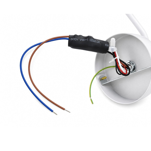 VenCore Aureon White 6093-20147 - Μοντέρνο Επιτοίχιο Φωτιστικό Απλίκα LED 12W Λευκό Αλουμίνιο με Ρυθμιζόμενο CCT Λευκό - Ημέρας - Θερμό - Χειρισμός CCT μέσω Διακόπτη On-Off - Μ40 x Π11 x Υ14cm