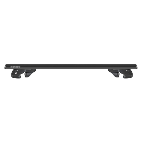MENABO ΜΠΑΡΕΣ ΟΡΟΦΗΣ ΑΛΟΥΜΙΝΙΟΥ SHERMAN XL BLACK 135 cm ΣΕ ΜΑΥΡΟ ΧΡΩΜΑ ΓΙΑ Jeep Avenger (JJ) 01/2023 >  5πορτο / SUV ΜΕ RAISED RAILS (Παράλληλες Μπάρες με Κενό) - 2 ΤΕΜ. (12290/MB)