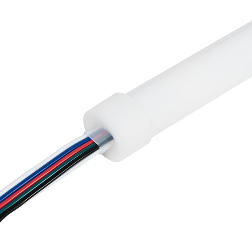 kelvo® AURAFLEX KLV-101-0508 Ταινία Neon Flex LED 14W/m 840lm/m 360° DC 24V Αδιάβροχο IP65 120 x SMD5054 Chip/m Πολύχρωμο RGB+WW Dimmable - Sanan SMD Chip - Μ1000 x Π2 x Υ2cm - Ρολό 10 Μέτρων - 6 Χρόνια Εγγύηση
