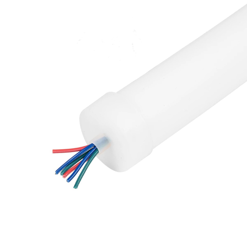 kelvo® AURAFLEX KLV-101-0511 Ταινία Neon Flex LED 14W/m 840lm/m 360° DC 24V Αδιάβροχο IP65 120 x SMD5054 Chip/m Πολύχρωμο RGB+WW Dimmable - Sanan SMD Chip - Μ1000 x Π3.3 x Υ3.3cm - Ρολό 10 Μέτρων - 6 Χρόνια Εγγύηση