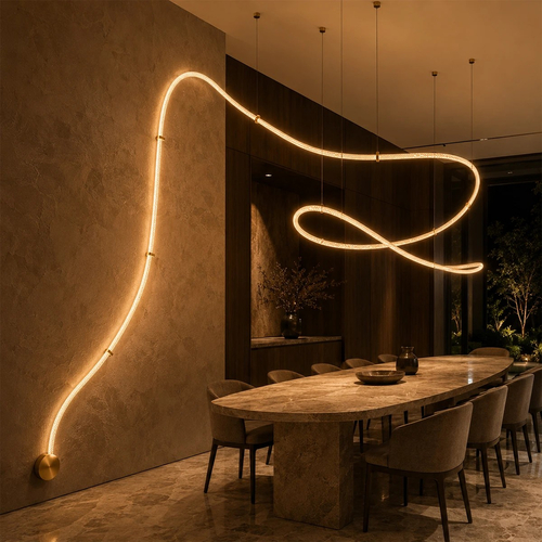 kelvo® GLOWFLEX KLV-101-0513 Ταινία Neon Flex με Πλεκτή Υφασμάτινη Επένδυση LED 14W/m 1400lm/m 360° DC 24V Αδιάβροχο IP65 504 x SMD2835 Chip/m Ρυθμιζόμενο Λευκό CCT από 2700K έως 6000K Dimmable - Lumileds SMD Chip - Μ1000 x Π2.2 x Υ2.2cm - Ρολό 10 Μέτρων - 6 Χρόνια Εγγύηση