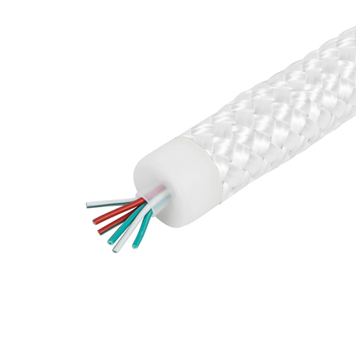 kelvo® GLOWFLEX KLV-101-0515 Ψηφιακή Pixel Addressable Ταινία Neon Flex με Πλεκτή Υφασμάτινη Επένδυση LED 14W/m 840lm/m 360° DC 24V Αδιάβροχο IP65 120 x SMD5054 Chip/m Πολύχρωμο RGB+WW Dimmable SPI/TTL Protocol IC TM1814 - Sanan SMD Chip - Μ1000 x Π2.2 x Υ2.2cm - Ρολό 10 Μέτρων - 6 Χρόνια Εγγύηση