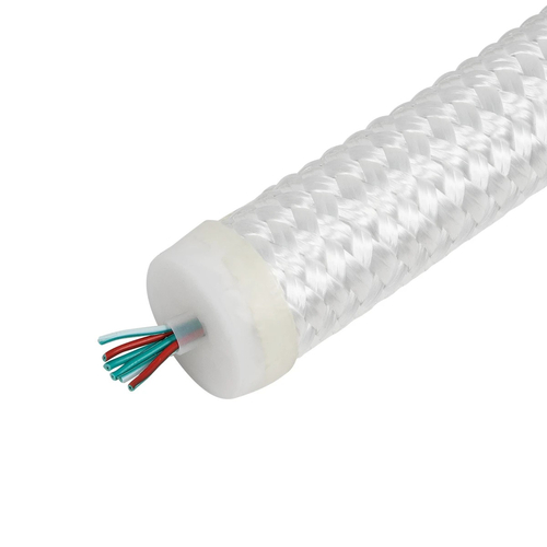 kelvo® GLOWFLEX KLV-101-0518 Ψηφιακή Pixel Addressable Ταινία Neon Flex με Πλεκτή Υφασμάτινη Επένδυση LED 14W/m 840lm/m 360° DC 24V Αδιάβροχο IP65 120 x SMD5054 Chip/m Πολύχρωμο RGB+WW Dimmable SPI/TTL Protocol IC TM1814 - Sanan SMD Chip - Μ1000 x Π3.5 x Υ3.5cm - Ρολό 10 Μέτρων - 6 Χρόνια Εγγύηση