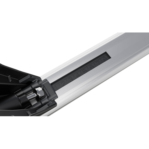 MENABO Ολοκληρωμένο Σετ Μπάρες Οροφής Αλουμινίου OMEGA M 112 cm σε Ασημί Χρώμα για Lancia Ypsilon III (Type 846) Hybrid 5 doors 2020> - 2 τεμ. (10010/MB+13460/MB)