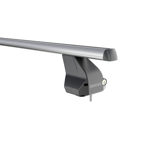 MENABO Ολοκληρωμένο Σετ Μπάρες Οροφής Αλουμινίου OMEGA M 112 cm σε Ασημί Χρώμα για Porsche Taycan 5 doors 2019> - 2 τεμ. (10590/MB+13460/MB)
