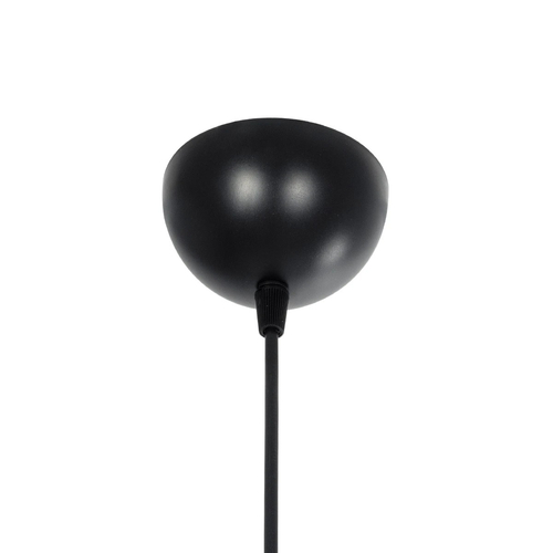 GLOBOSTAR® ARCWIRE LE-203-0015 Μοντέρνο Κρεμαστό Φωτιστικό Οροφής με Ντουί 1 x E27 AC 220-240V IP20 - Μαύρο - Μ25 x Π25 x Υ30cm
