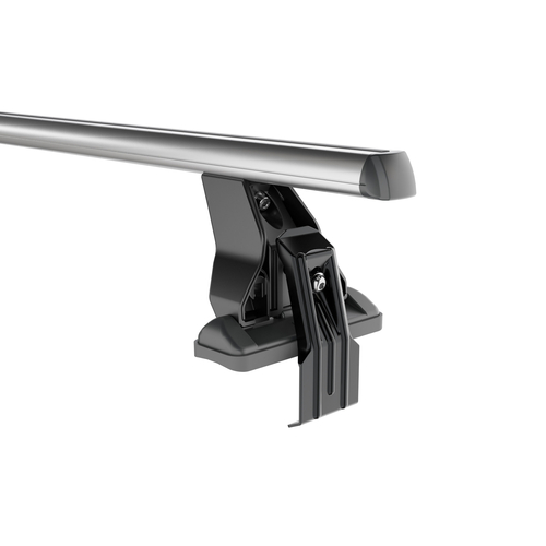 MENABO Ολοκληρωμένο Σετ Μπάρες Οροφής Αλουμινίου OMEGA L 130 cm Σε Ασημί Χρώμα για Peugeot 308 (P5) / 308 (Mk3) 5 doors 2021> - 2 τεμ. (10170/MB+13470/MB)