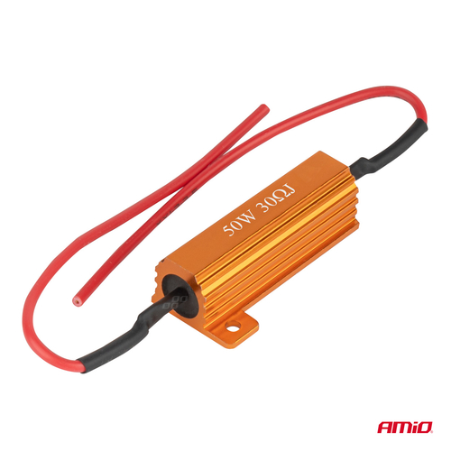 Amio - ΑΝΤΙΣΤΑΣΗ CAN-BUS 12V 50W 30Ω (CANCELLER) - 1 τεμ. (04097/AM)