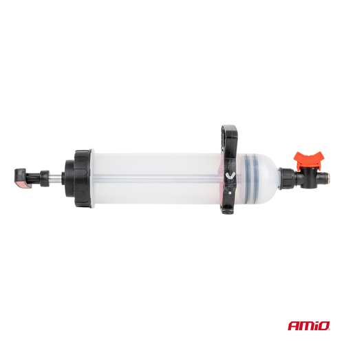 Amio - Σύριγγα αναρρόφησης & αλλαγής υγρών 1500ml με εύκαμπτο σωλήνα – Για λάδια Υγρά Φρένων & Ψυκτικά - 1 τεμ. (04278/AM)