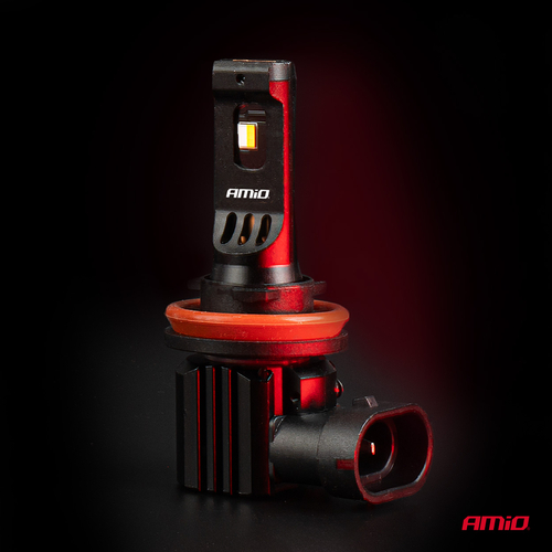 AMiO - Λάμπες LED F26 Pro Series H8/H9/H11/H16 12/24V 68W 2900-3550lm 6.000K Full Can-Bus Plug&Play - 2 Τεμ. (04873/AM)