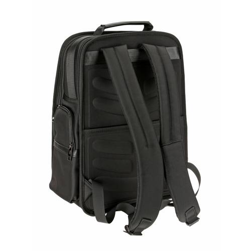 ΤΣΑΝΤΑ ΠΛΑΤΗΣ BACK PACK ZAINO BK-01 ΣΕ ΜΑΥΡΟ ΧΡΩΜΑ 32x45x22cm