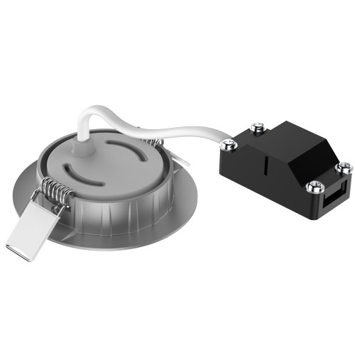 ELVHX - EL191643 |LED DownLight silver Φ80x24.6mm|5W|3000k|450lm|36°|{enjoysimplicity}™