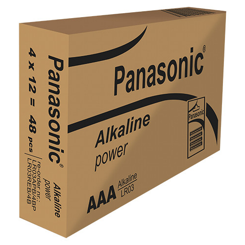 ELVHX - EL46LR03 | ΑΛΚΑΛΙΚΕΣ ΜΠΑΤΑΡΙΕΣ PANASONIC® LR03 MINI ΜΙΝΙΟΝ ΑΑA (τιμή τεμαχίου)