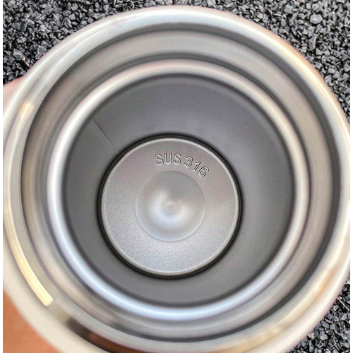 Φορητό παγούρι-θερμός με κούπα - 650ml - 954149 - Green